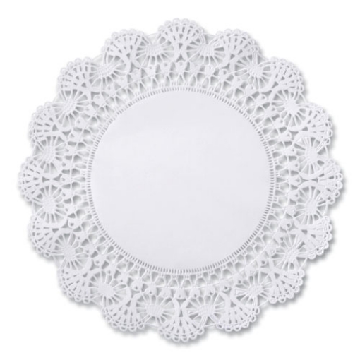 Picture of Cambridge Lace Doilies, Round, 6", White, 1,000/Carton