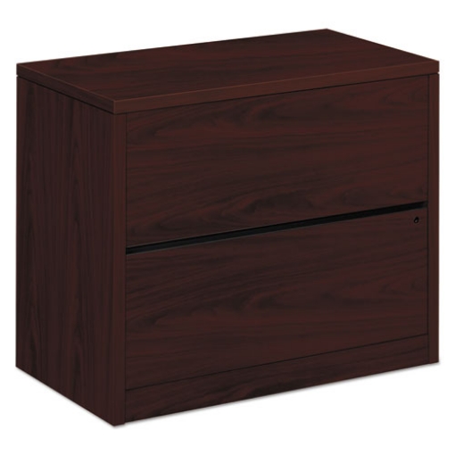 Picture of 10500 Series Lateral File, 2 Legal/letter-Size File Drawers, Mahogany, 36" X 20" X 29.5"