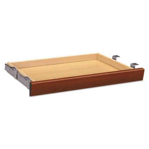 Picture of Laminate Angled Center Drawer, 26w X 15.38d X 2.5h, Cognac