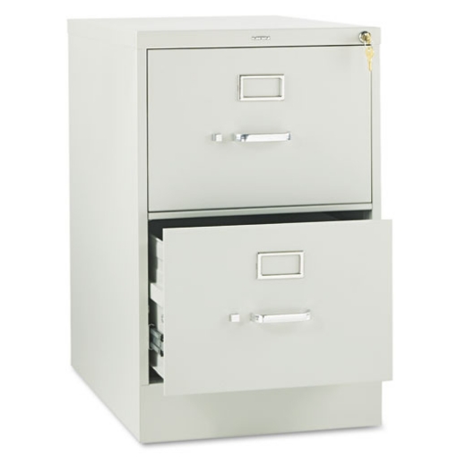 Picture of 310 Series Vertical File, 2 Legal-Size File Drawers, Light Gray, 18.25" X 26.5" X 29"