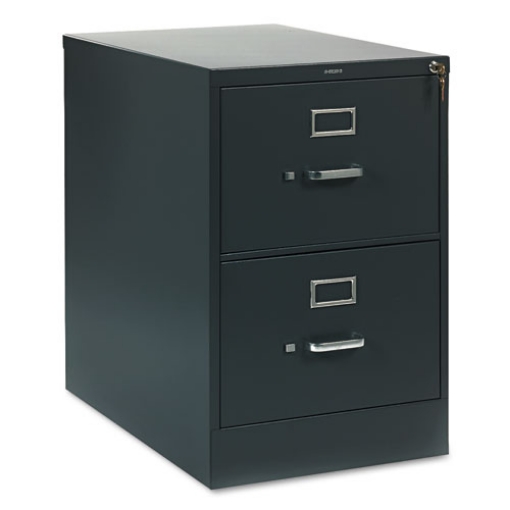 Picture of 310 Series Vertical File, 2 Legal-Size File Drawers, Charcoal, 18.25" X 26.5" X 29"