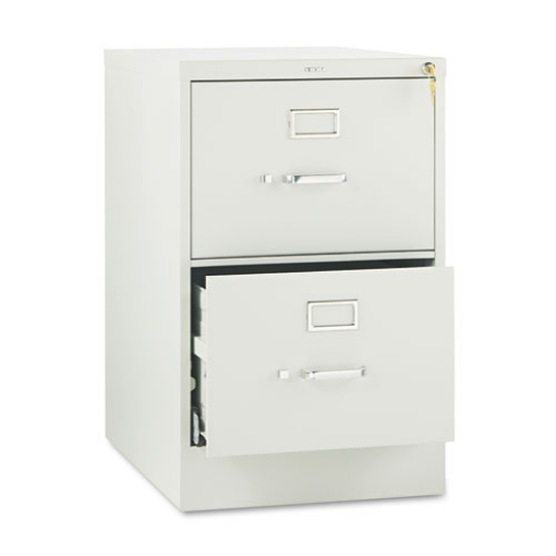 Picture of 510 Series Vertical File, 2 Legal-Size File Drawers, Light Gray, 18.25" X 25" X 29"