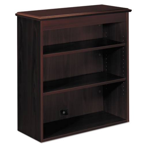 Picture of 94000 Series Bookcase Hutch, 35.75w X 14.31d X 37h, Mahogany