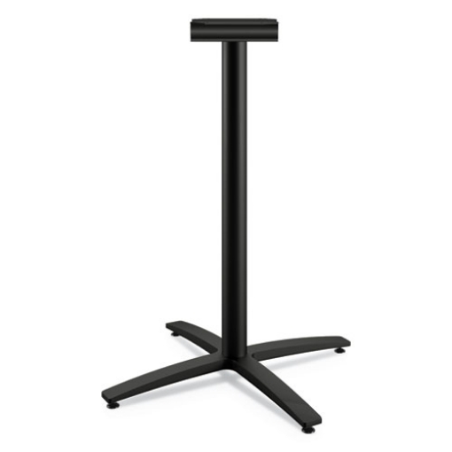Picture of Between Standing-Height X-Base for 42" Table Tops, 32.68w x 41.12h, Black