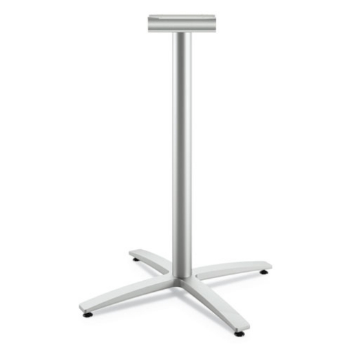 Picture of Between Standing-Height X-Base for 30" to 36" Table Tops, 26.18w x 41.12h, Silver