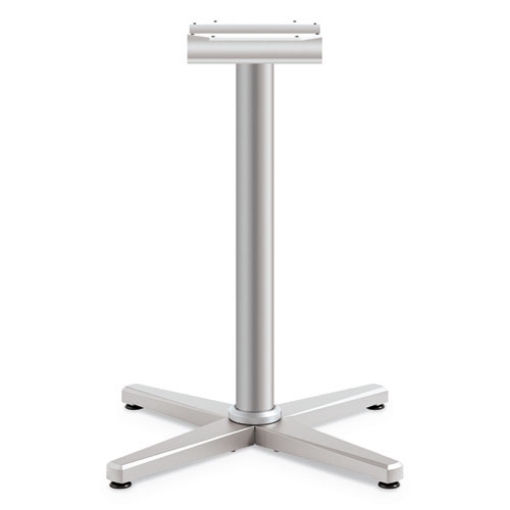 Picture of Arrange X-Leg Base for 30" to 36" Tops, 25.59w x 27.88h, Silver