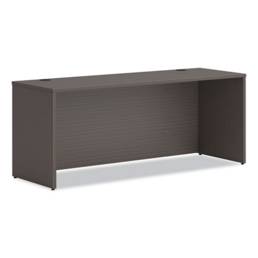 Picture of Mod Credenza Shell, 72w X 24d X 29h, Slate Teak