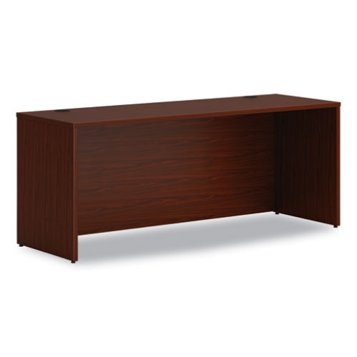 Picture of Mod Credenza Shell, 72w X 24d X 29h, Traditional Mahogany