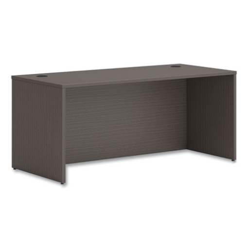 Picture of Mod Desk Shell, 60w X 30d X 29h, Slate Teak