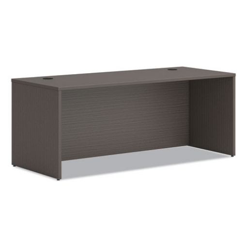 Picture of Mod Desk Shell, 72" x 30" x 29", Slate Teak