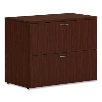 Picture of Mod Lateral File, 2 Legal/letter-Size File Drawers, Traditional Mahogany, 36" X 20" X 29"