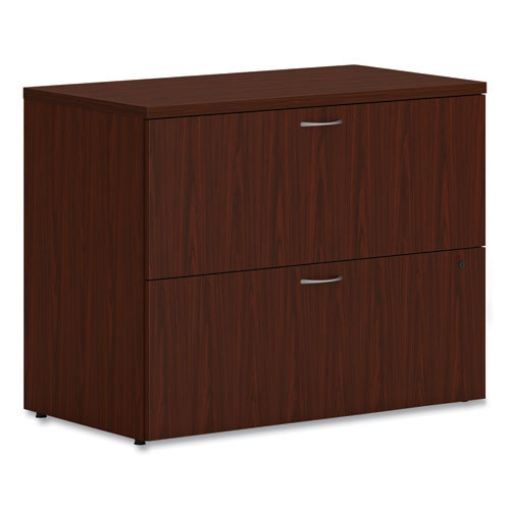 Picture of Mod Lateral File, 2 Legal/letter-Size File Drawers, Traditional Mahogany, 36" X 20" X 29"