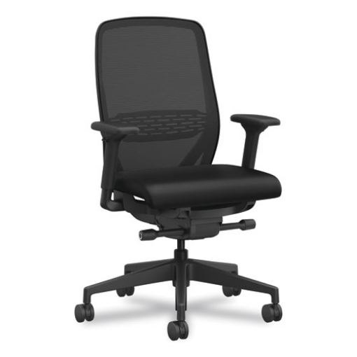 Picture of Nucleus Series Recharge Task Chair, Supports Up to 300 lb, 16.63 to 21.13 Seat Height, Black, Ships in 7-10 Business Days