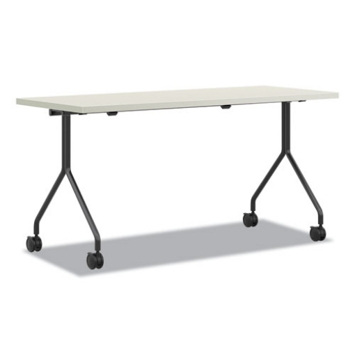 Picture of Between Nested Multipurpose Tables, Rectangular, 72w x 24d x 29h, Silver Mesh/Loft