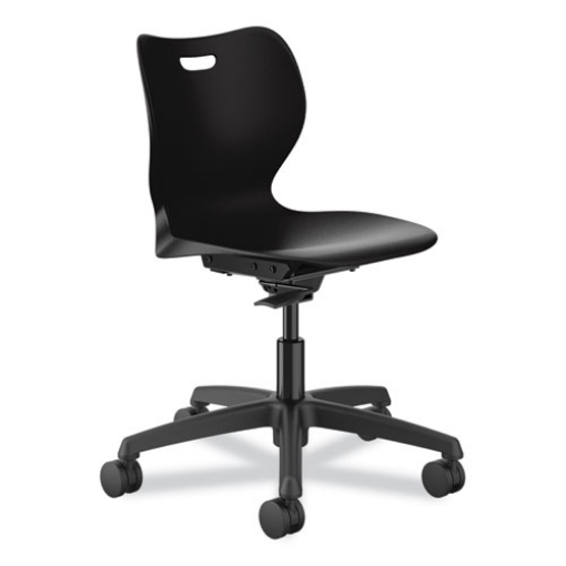 Picture of SmartLink Task Chair, Supports Up to 275 lb, 34.75" Seat Height, Onyx Seat/Back, Black Base, Ships in 7-10 Business Days