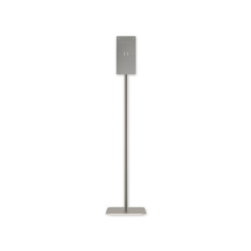 Picture of Hand Sanitizer Station Stand, 12 X 16 X 54, Silver