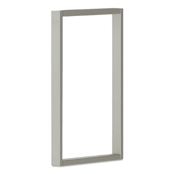 Picture of Voi O-Leg Supports For Overhead Cabinet, 14.25" X 20.5", Metallic Platinum Gray