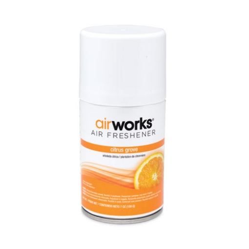 Picture of AirWorks Metered Aerosol Spray, Citrus Grove, 7 oz, 12/Carton