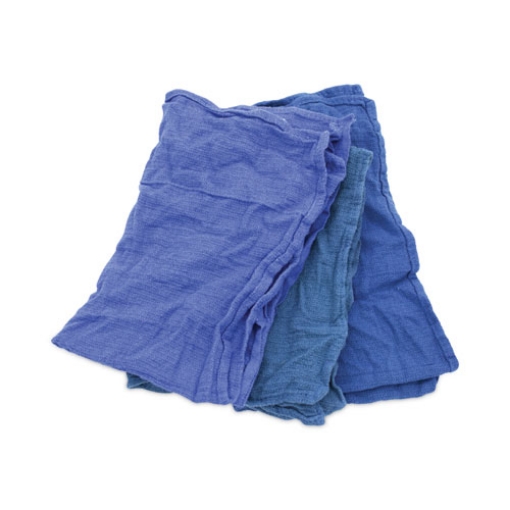 Picture of Reclaimed Surgical Huck Towels, Blue, 5 lb/Carton