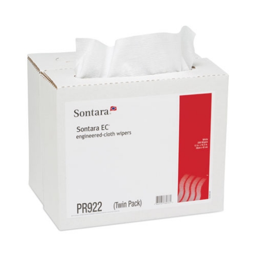 Picture of Sontara EC Wipers, 16.5 x 12, White, Interfold Twin Dispenser, 250/Carton