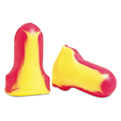 Picture of Ll-1 Laser Lite Single-Use Earplugs, Cordless, 32nrr, Magenta/yellow, 200 Pairs