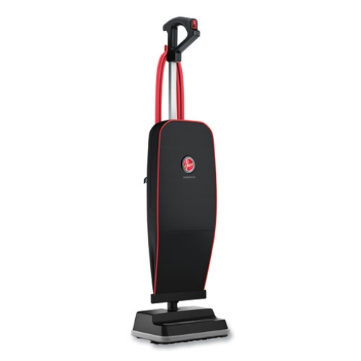 Picture of Task Vac Soft Bag Lightweight Upright, 12" Cleaning Path, Black