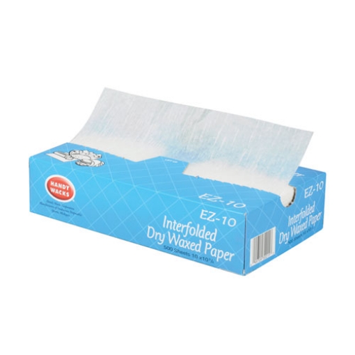 Picture of Interfolded Dry Waxed Paper, 10.75 x 10, 500 Box, 12 Boxes/Carton