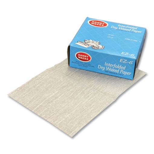 Picture of Interfolded Dry Waxed Paper, 10.75 x 6, 12/Carton