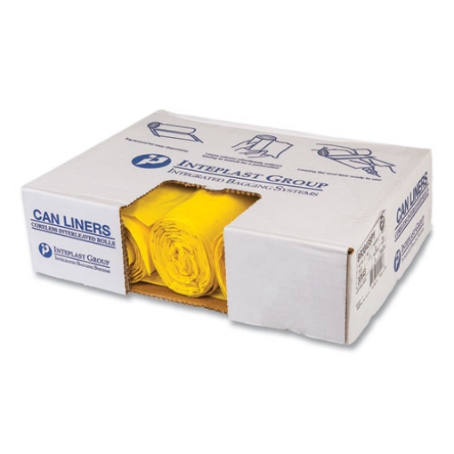 Picture of 30X43 115 Mil Lldpe Yellow Can Liner 150/Cs