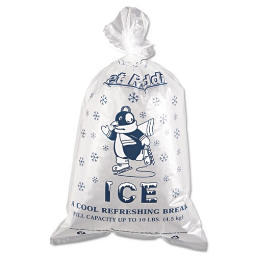 Picture of Ice Bags, 1.5 Mil, 12" X 21", Clear, 1,000/carton