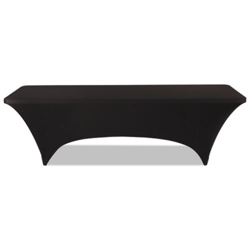 Picture of Igear Fabric Table Cover, Polyester/spandex, 30" X 96", Black