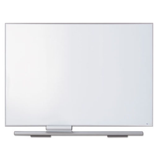 Picture of Polarity Magnetic Porcelain Dry Erase White Board, 48 x 34, White Surface, Silver Aluminum Frame