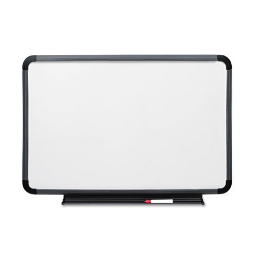 Picture of Ingenuity Dry Erase Board, 48 x 36, White Surface, Charcoal Gray Polyethylene Frame