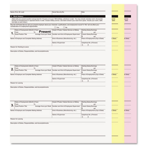 Picture of Digital Carbonless Paper, 3-Part, 8.5 X 11, White/canary/pink, 835/carton