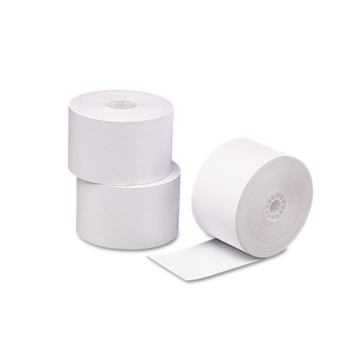 Picture of Direct Thermal Printing Paper Rolls, 0.69" Core, 2.31" X 356 Ft, White, 24/carton