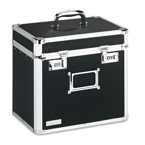Picture of Locking File Chest, Letter Files, 13.5" X 10.5" X 13.25", Black