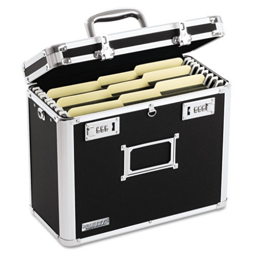 Picture of Locking File Chest, Letter Files, 13.75" X 7.25" X 12.25", Black