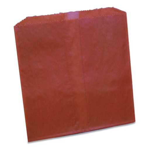 Picture of Waxed Sanitary Napkin Disposal Liners, 8.1 X 06. X 9.05, Brown, 500/carton