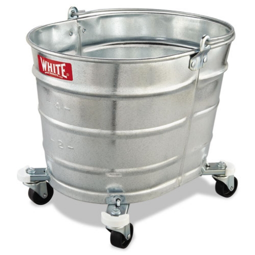 Picture of Metal Mop Bucket, 26 Qt, Steel