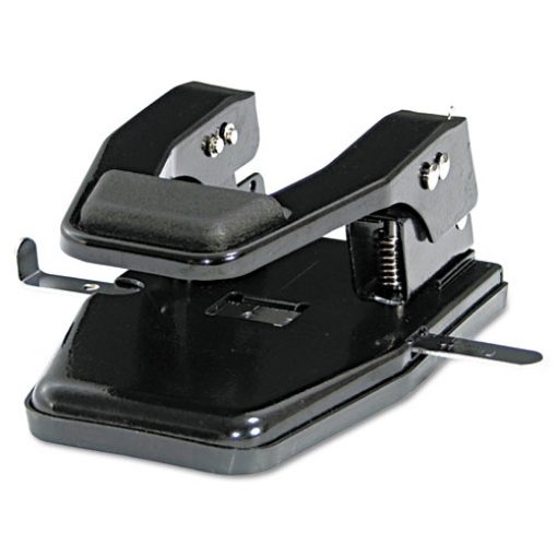 Picture of 40-Sheet Heavy-Duty High-Capacity Two-Hole Punch, 9/32" Holes, Padded Handle, Black