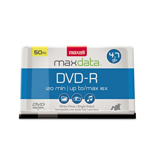 Picture of Dvd-R Recordable Disc, 4.7 Gb, 16x, Spindle, Gold, 50/pack