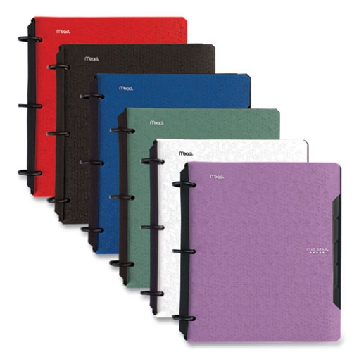 Picture of FLEX Notebinder, 5-Subject, Medium/College Rule, Randomly Assorted Cover Colors, (60) 11" x 8.5 Sheets