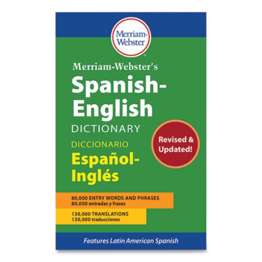 Picture of Spanish-English Dictionary, Paperback, 928 Pages