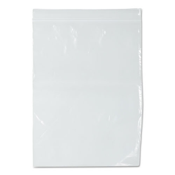 Picture of Zippit Resealable Bags, 2 Mil, 9" X 12", Clear, 1,000/carton