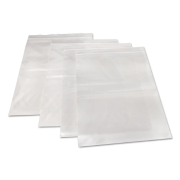 Picture of Zippit Resealable Bags, 4 mil, 9" x 12", Clear, 100 Bags/Pack, 5 Packs/Carton