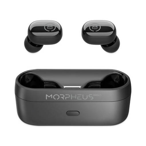 Picture of Spire True Wireless Earbuds Bluetooth In-Ear Headphones with Microphone, Pure Black