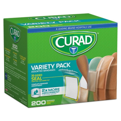 Picture of Variety Pack Assorted Bandages, 200/box