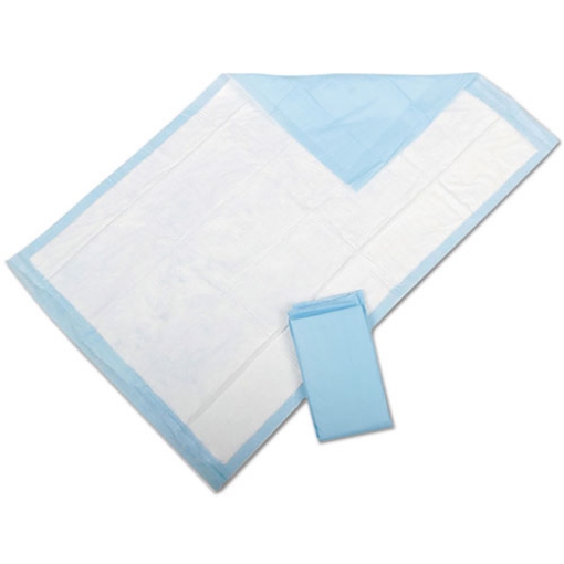 Picture of Protection Plus Disposable Underpads, 23" X 36", Blue, 25/bag