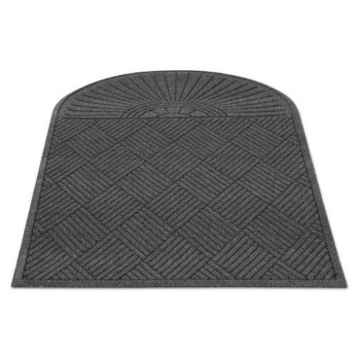 Picture of Ecoguard Diamond Floor Mat, Single Fan, 36 X 72, Charcoal