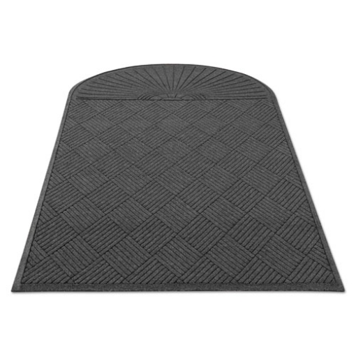 Picture of Ecoguard Diamond Floor Mat, Single Fan, 48 X 96, Charcoal